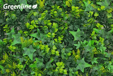 Follaje artificial premium para muros verdes
