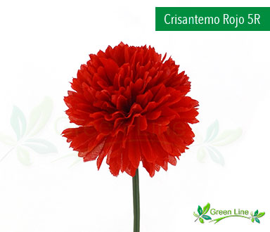 Crisantemo Artificial Rojo