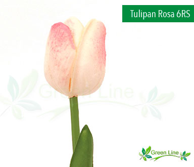 Tulipanes Artificiales Rosas