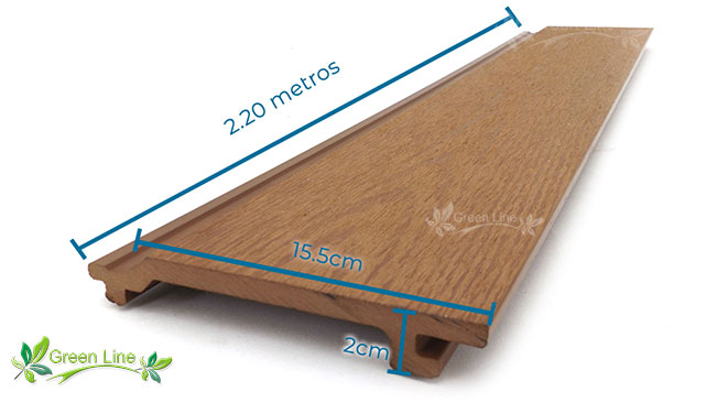 pared deck sintetico madera