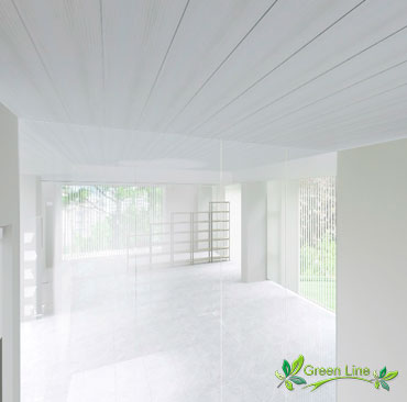 plafon pvc madera green line