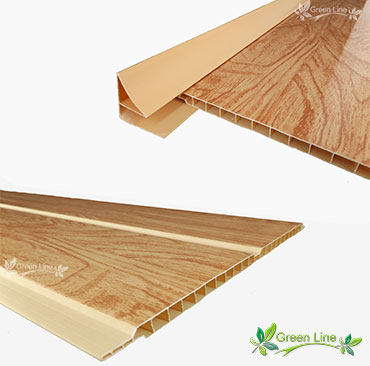 plafon pvc madera green line